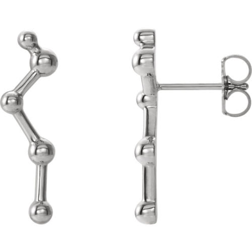  Sterling Silver Constellation Ear Climbers